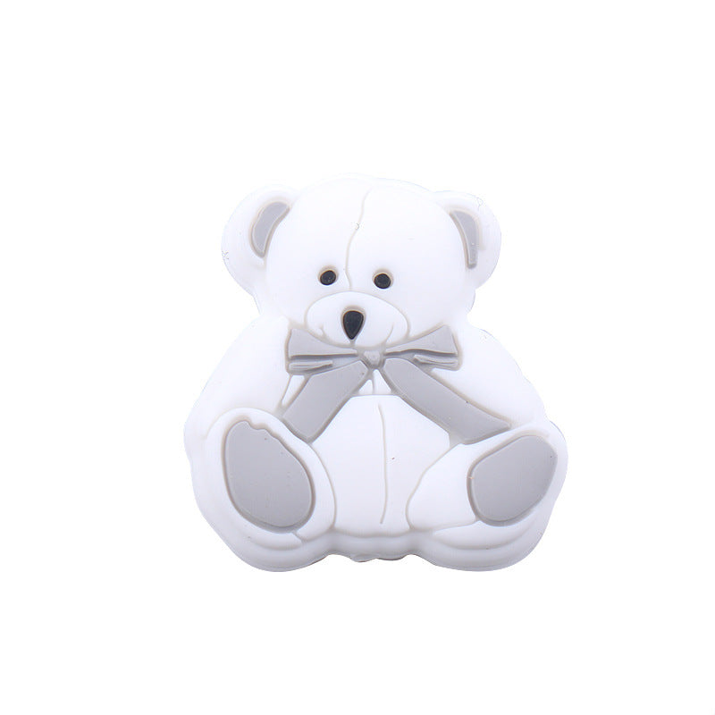Wholesale Baby Cartoon Animal Bear Silicone Teether